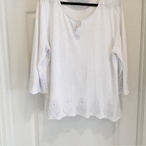 Talbots 100% Cotton Top